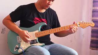 Kembali Terjalin  Slam guitar solo cover [upl. by Benni]