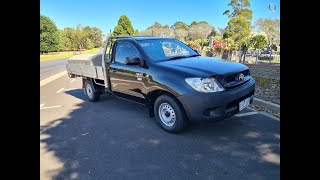 For Sale 2008 Toyota Hilux Workmate 4x2 in Black [upl. by Maro]