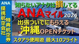 【ANAマイル価値の極大化】マイルは「貯め方」よりも「使い方」！ 23万マイルで東アジアを周遊する提携航空会社特典航空券、旅程の最後に沖縄行をプラスしても、必要マイルは増えない事実を知ってますか？ [upl. by Mahala]