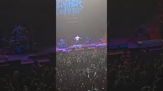 Slaughter to prevail no mic scream live at the Honda center anaheim 2024 shortsfeed shortsviral [upl. by Akemal]