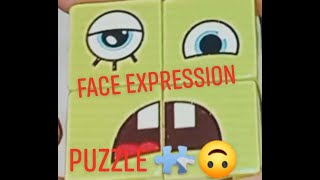 ASMR Face puzzle 🙃🧩😜 [upl. by Nicholl]