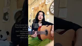 coldplay vivalavida cover fkowkdjso pinkyblue2273 request coldplay viralsong voice [upl. by Reffinnej]