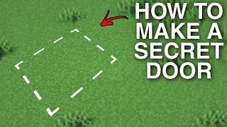 EASY amp Automatic Hidden Base Secret Door Tutorial For Minecraft 118 [upl. by Weinstock475]