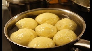 KartoffelknödelRezept  German Potato Dumplings Recipe [upl. by Vanny]