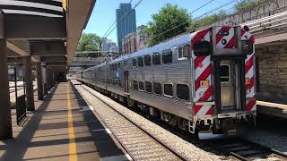 ᴴᴰ⁶⁰ Railfanning on the Metra Electric District  train ride  792022 [upl. by Eugenides]