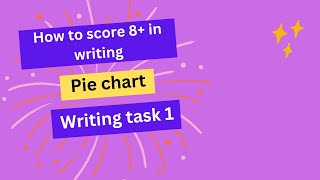 IELTS Writing Task 1 pie chart question  How to Score Band 8  Complete Guide [upl. by Thinia]