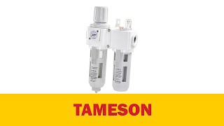 FRL Filter Regelaar en Smeerunit  Tameson [upl. by Anayk281]