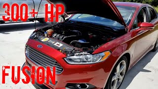 Straight Piped 20 Ecoboost Ford Fusion Dyno Pulls [upl. by Riva893]