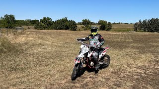 Riding my 250cc dirt bike [upl. by Shiverick]