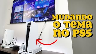 Finalmente dá pra MUDAR O TEMA do PS5 [upl. by Dryden509]