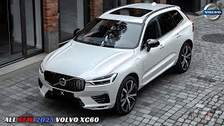 Volvos XC60 gets a stylish update for 2025 featuring a redesigned interior and exterior [upl. by Gujral]