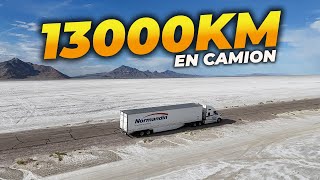 JAI FAIT 13000KM EN CAMION  MON PLUS LONG VOYAGE 33 [upl. by Akeinahs]