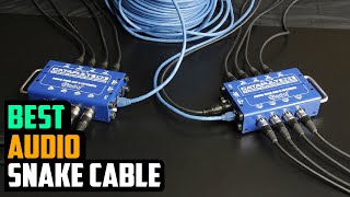 Best Studio Snake Cables 2024 Top Choices for ProGrade Audio XLR TRS More [upl. by Roslyn]