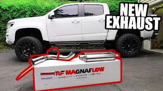 MY CHEVY COLORADO SOUNDS WAY BETTER NOW MAGNAFLOW STREET SERIES [upl. by Layney]