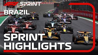 F1 Sprint Highlights  2024 Sao Paulo Grand Prix [upl. by Ahsatal393]