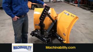 Machinability V35 Series Sidewalk Plows [upl. by Milson694]