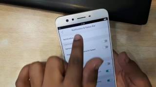 How to switch on oppo f3 plus notification led light [upl. by Allerim]