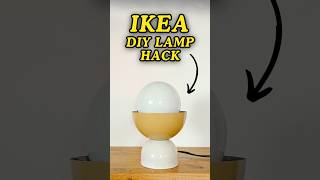 Ikea ACKJA lamp hack ikea ikeafind hack homehacks diy diyproject ikeadiy interiordesign [upl. by Mandel479]