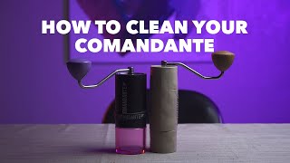 Stepbystep guide to cleaning your Comandante Grinder [upl. by Barboza972]