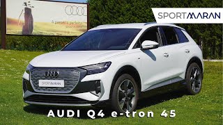 AUDI Q4 ETRON 45 PREMIUM ANÁLISE  SPORTMARAN [upl. by Tabor]