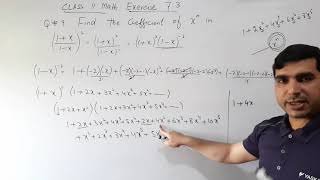 Use Binomial series expansion find coefficient of xn [upl. by Lebana]