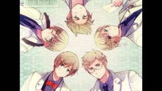 Hetalia  Nordic 5 CD  Track 2  The Case of Sweden Beating Up Denmark Too Many Times [upl. by Goulette]