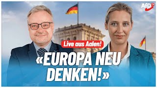 Live aus Aalen Alice Weidel amp Marc Bernhard [upl. by Townshend318]