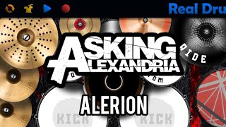 ASKING ALEXANDRIA  ALERION  REAL DRUM COVER  METALCORE amp BREAKDOWN [upl. by Aitat]