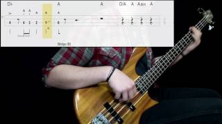 Queen  Bohemian Rhapsody Bass Cover Play Along Tabs In Video [upl. by Wilcox]