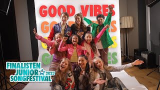 FINALISTEN JSF 2023  GOOD VIBES OFFICIAL MUSIC VIDEO  JUNIOR SONGFESTIVAL 2023 🇳🇱 [upl. by Rosa]