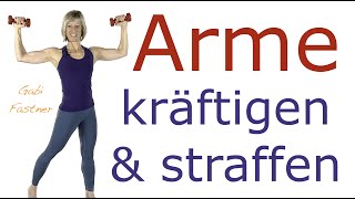 🍎 32 min Oberkörper und Arme kräftigen und straffen  HantelWorkout für Geübte [upl. by Annaegroeg409]