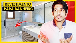 REVESTIMENTO PARA BANHEIRO – 10 IDEIAS SIMPLES E SURPREENDENTES PARA SUA DECORAÇÃO [upl. by Mitman]