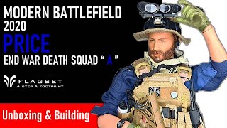 Unboxing and Quick building of 16 Flagset Modern Battlefield End War Death Squad quotAquot Price [upl. by Arun]