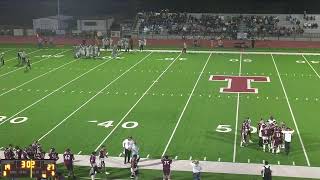 Tulia High School vs Floydada High School Mens Varsity Football [upl. by Anairad231]