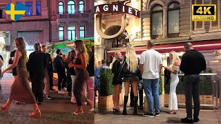 Stockholm Nightlife🇸🇪Swedish Girls4K Sweden 2024 HDR [upl. by Ignacius]