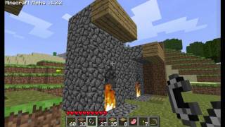 Minecraft Fireplace 101 [upl. by Brote74]