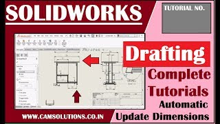 Solidworks Drafting tutorial for beginners complete tutorial in hindi [upl. by Ahsieyn]