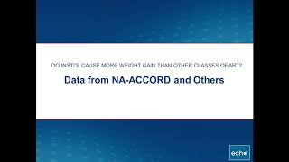 CROI 2019  FTCTAF for PrEP  Weight Gain from INSTIs [upl. by Ameluz781]