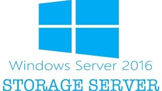 WINDOWS  25 Creare storage server con Windows Server 2016 [upl. by Yenitsed]