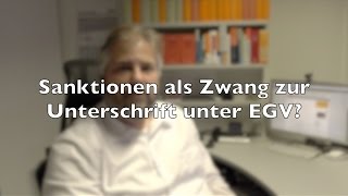 Sanktionen als Zwang zur Unterschrift unter Eingliederungsvereinbarung  ihrhartz4de [upl. by Eemla]