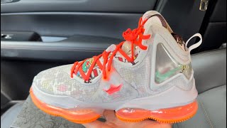 Nike Lebron 19 Fast Food Basketball Shoes [upl. by Noseaj]