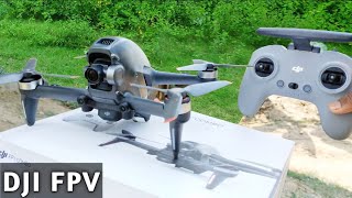 Best Dji drone Flying Worlds Fastest Consumer Drone My First FPV Experience DJI FPV Drone [upl. by Rozele]