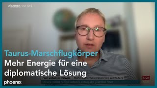 Marschflugkörper an die Ukraine Interview mit Johannes Varwick am 140823 [upl. by Llewej]