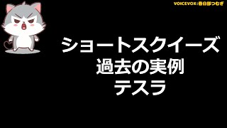 テスラのショートスクイーズ [upl. by Merralee541]