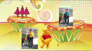 The Wiggles With Sam The Monkey The Bird And The Bear Dancing Video [upl. by Hachmann]