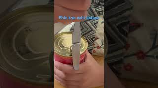 Easy trick to open can canopener rasgulla gulabjamun rasgullacanopen crazzymaletia8408 [upl. by Didier]