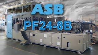 Nissei ASB  PF248B 15 Step Injection Stretch Blow Molding Machine [upl. by Adnih854]