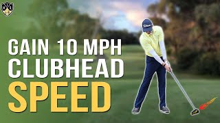 Gain 10 MPH Clubhead Speed ➜ Launch Longer Golf Drives [upl. by Bywoods]