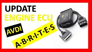 UPDATE ECU vw golf with SGO file AVDI ABRITES 2020 tool [upl. by Emirak]