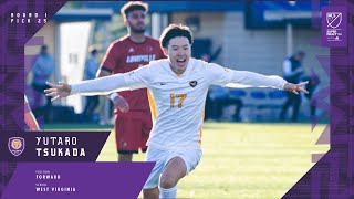 Orlando City SC Selects Yutaro Tsukada in the 2024 MLS SuperDraft [upl. by Weiser]